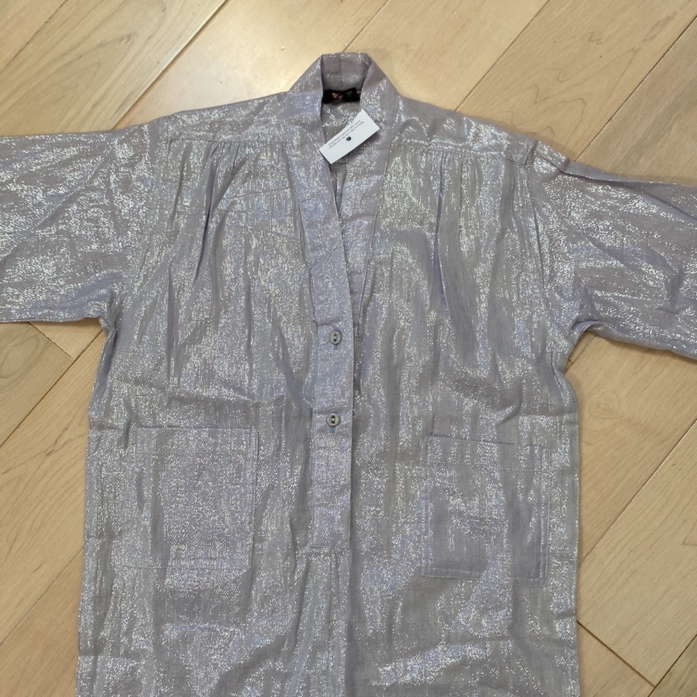 Suzie Kondi girls lurex utility jumpsuit 8 - Picture 11 of 15